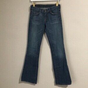 Citizens of Humanity Size 25 Kelly Low Waist Bootcut Stretch Denim Jeans